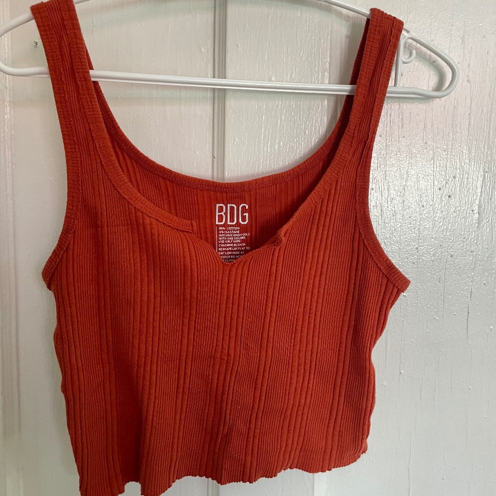 BDG Rust Coloured Tank Top